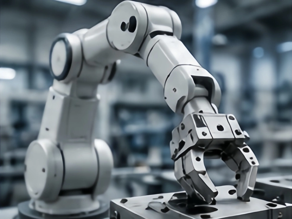 CNC machined robotics components