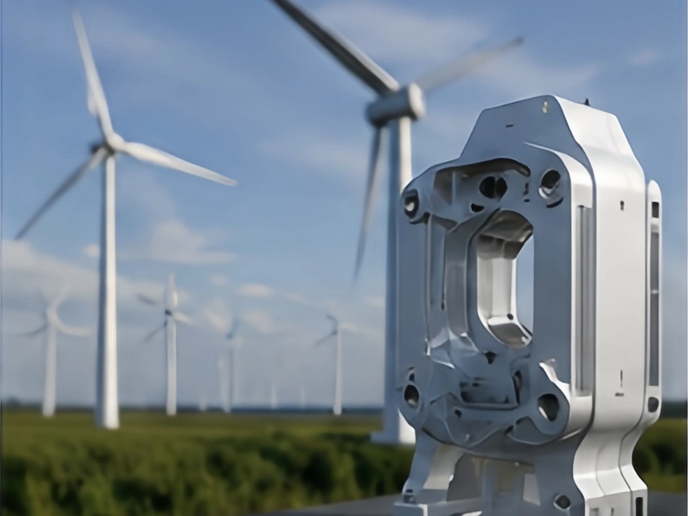 CNC machined energy industry components