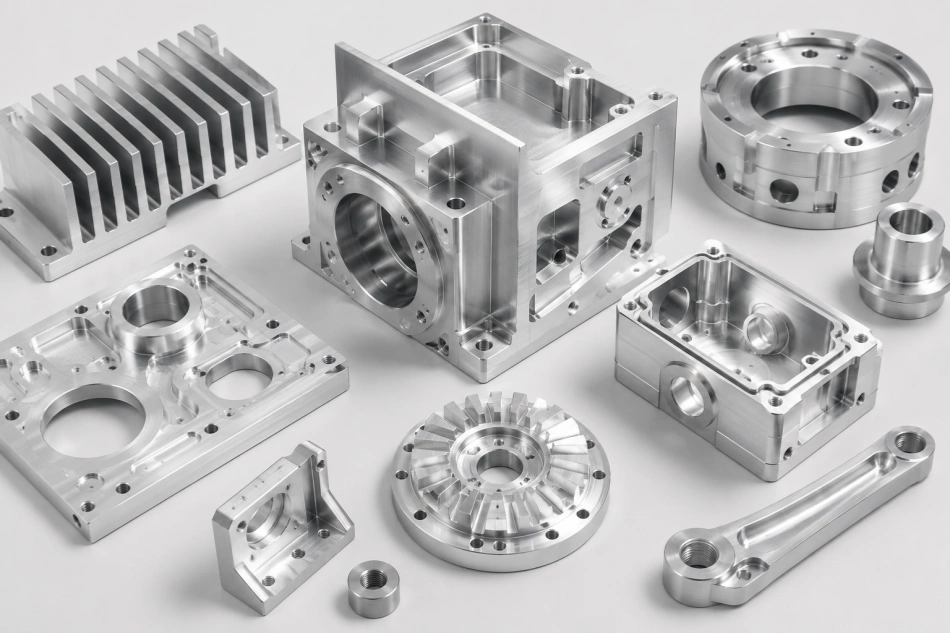 Custom aluminum CNC machined parts by CNCTAL