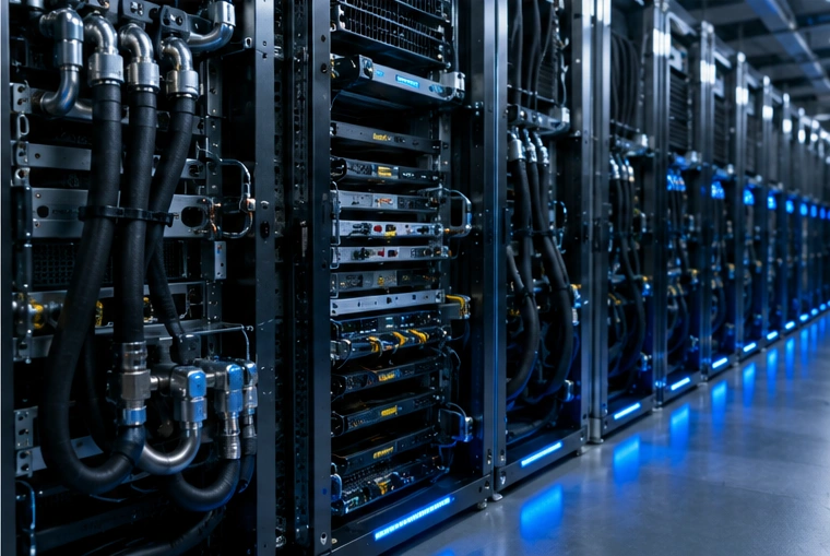 AI data center liquid cooling connector manufacturing