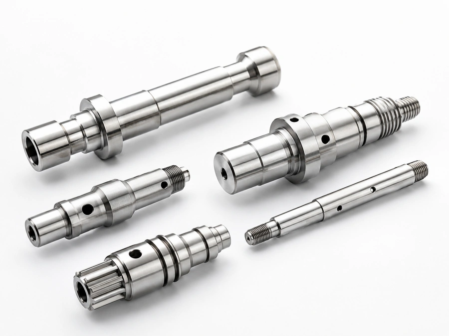 Custom stainless steel shaft CNC machining for precision equipment