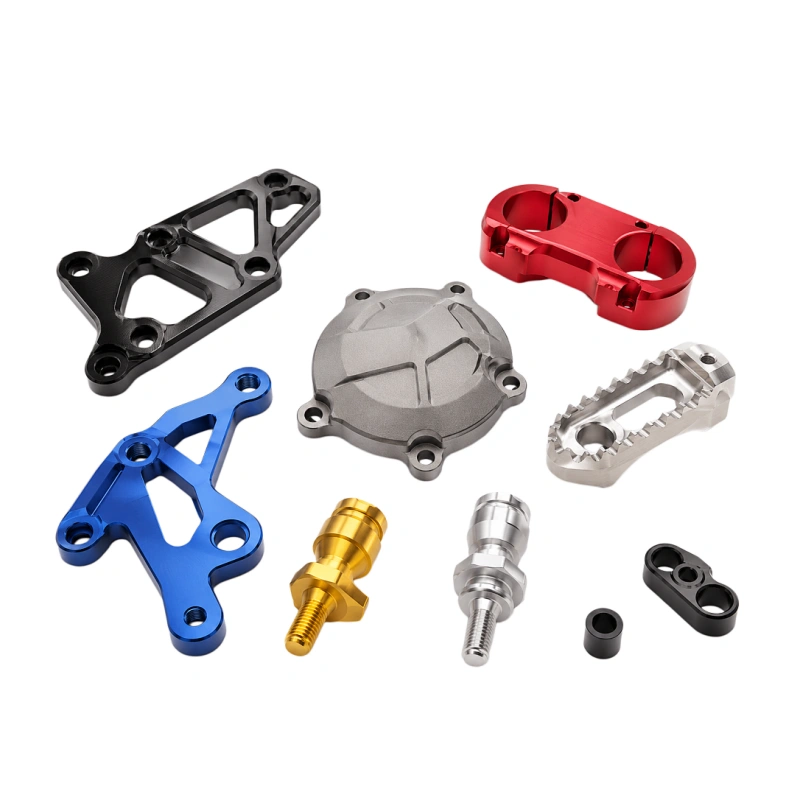 Anodized CNC motorcycle parts surface finishing