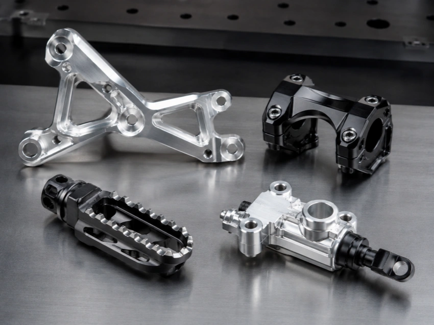 Custom motorcycle components CNC machining challenges
