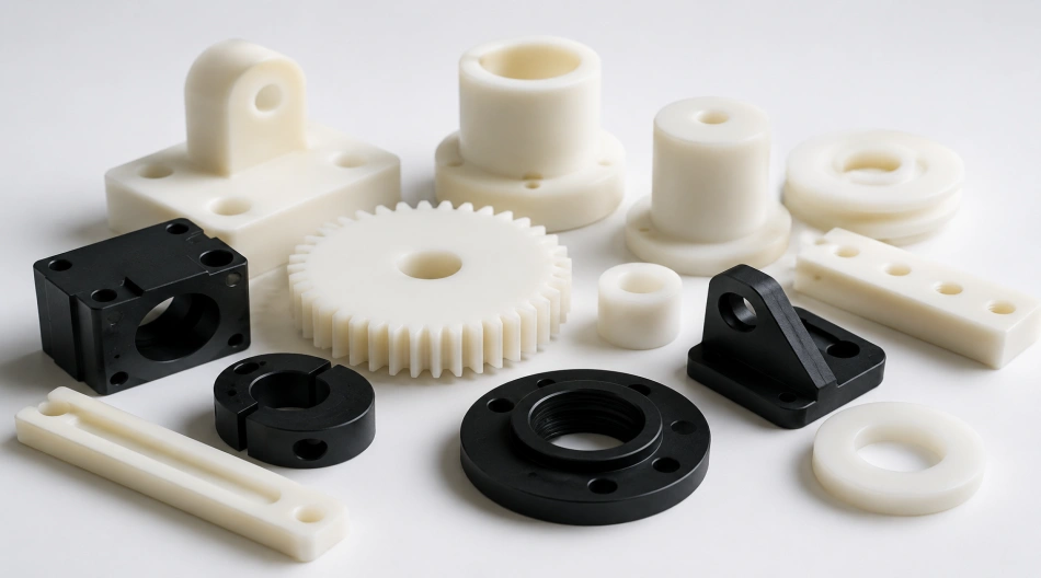 Nylon PA CNC machined parts
