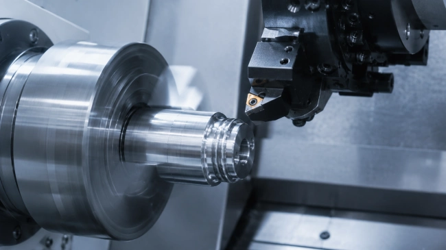 CNC turning service for shafts bushings and round parts