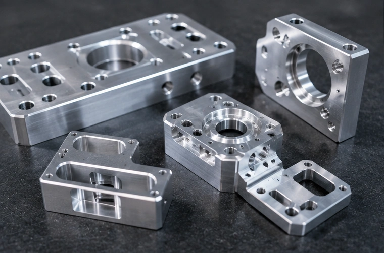 CNC machined aluminum parts for automation equipment