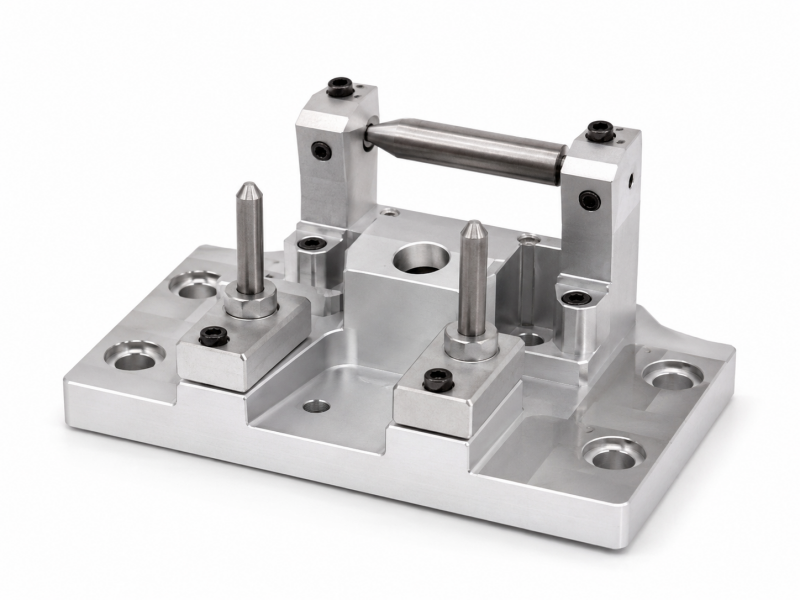 CNC machined calibration fixture