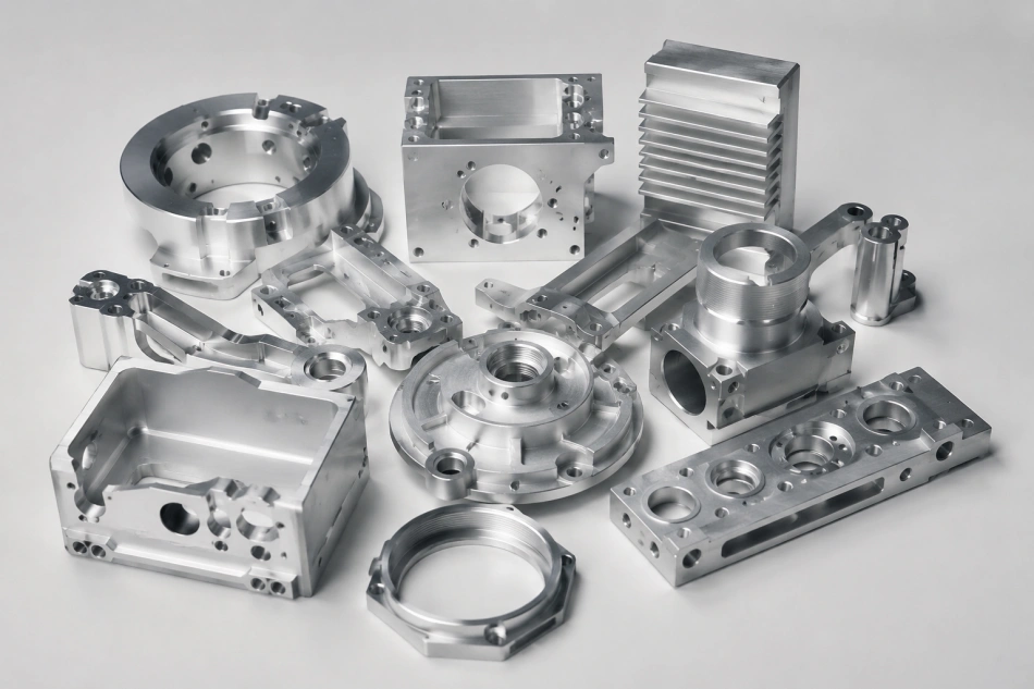 Custom CNC machined aluminum parts