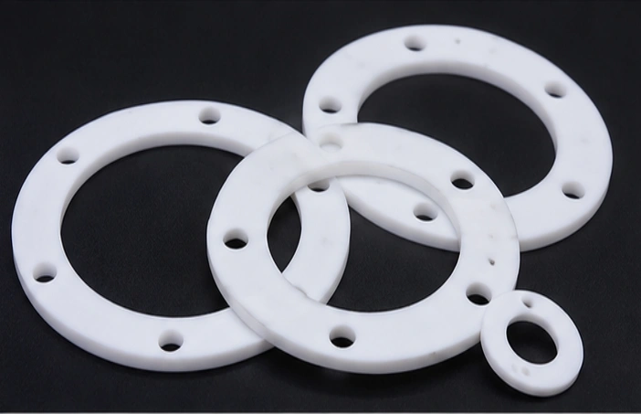 CNC machined PTFE gaskets