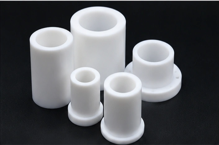 PTFE bushings and sleeves CNC machining