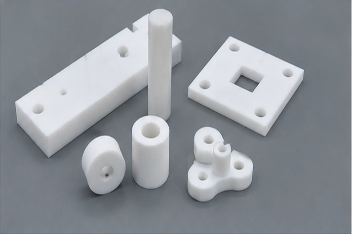 CNC machined PTFE electrical insulators