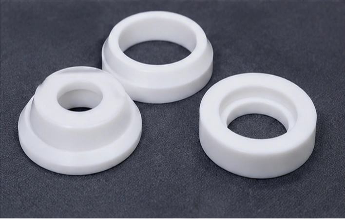 PTFE valve seats precision machining