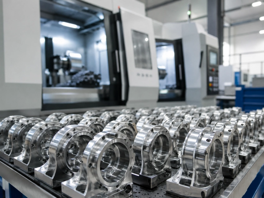 High volume CNC machining production parts