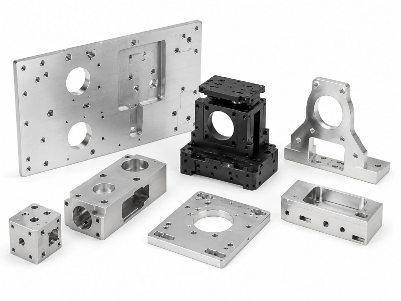 CNC machined inspection equipment parts