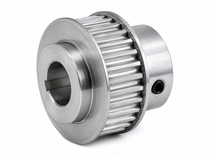 Custom timing pulley CNC machining