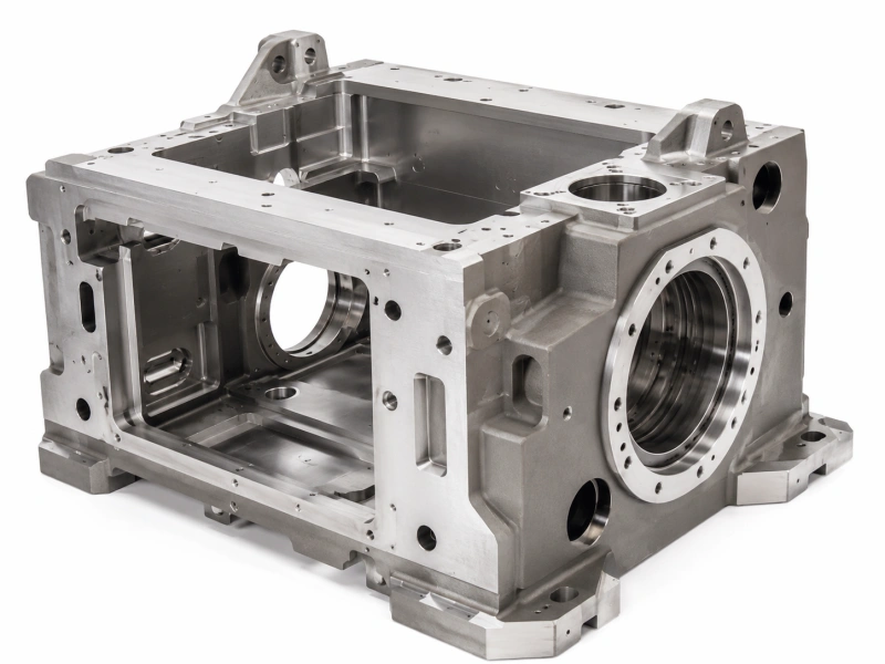 Oversized CNC machined housing