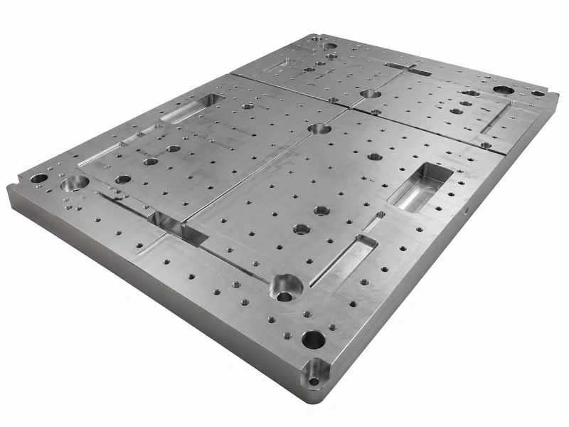 Large fixture plate CNC machining