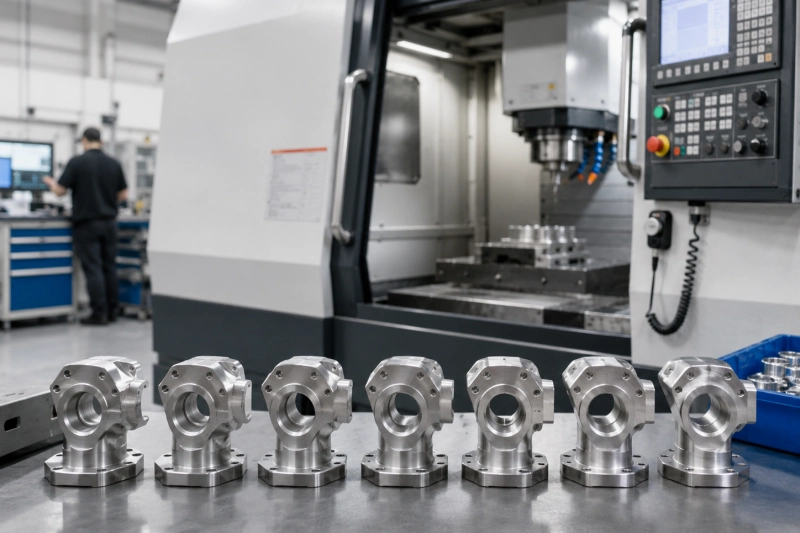 Precision CNC production for custom parts
