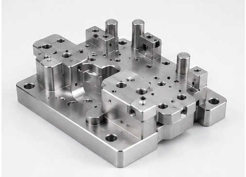 CNC machined automation fixture for robotic assembly