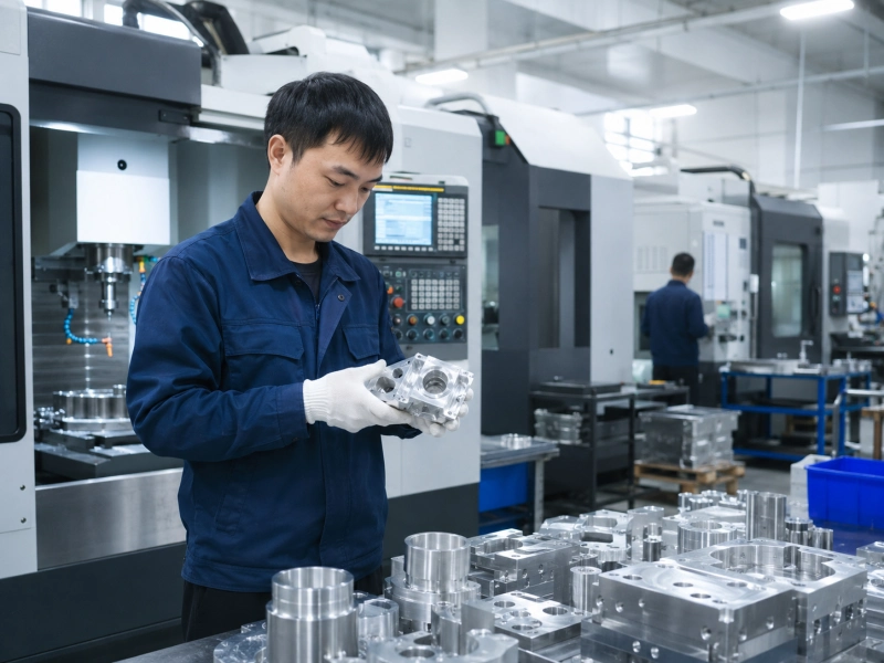 CNCTAL CNC machining workshop and production environment