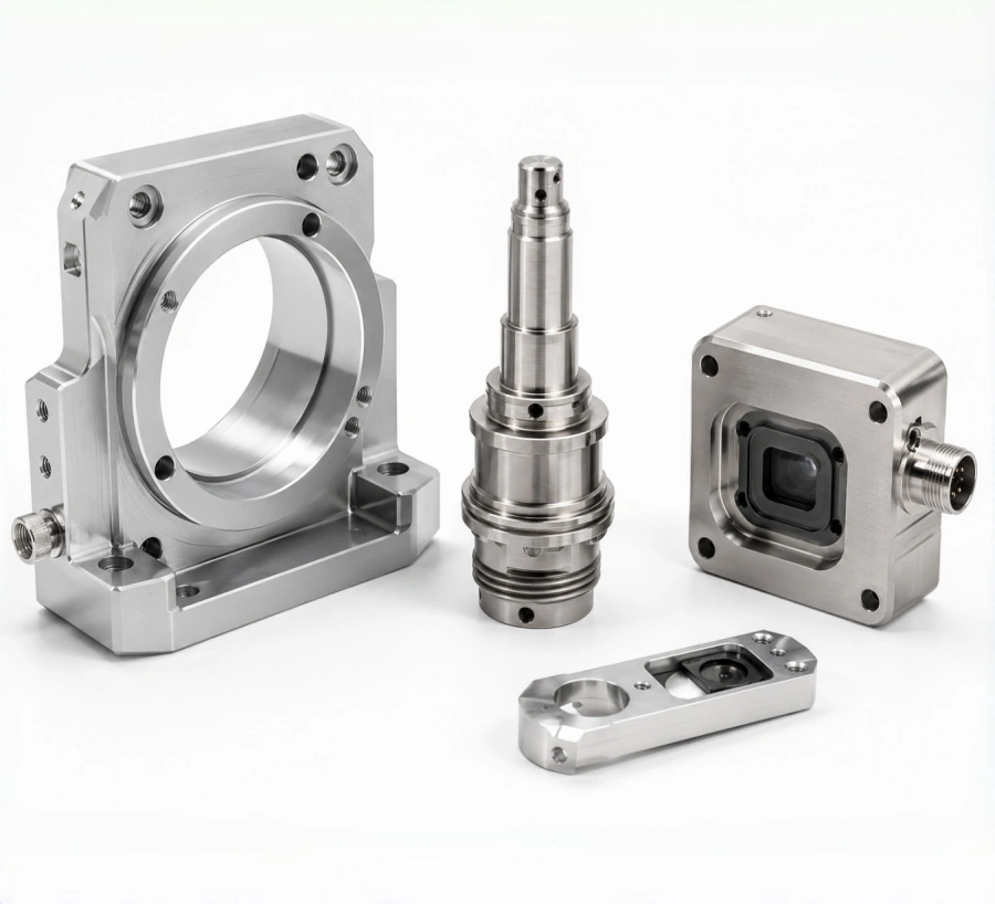 Precision instrument components CNC machined for optical and measurement equipment