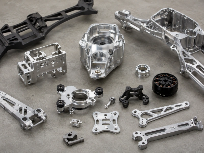 UAV parts CNC machining inspection
