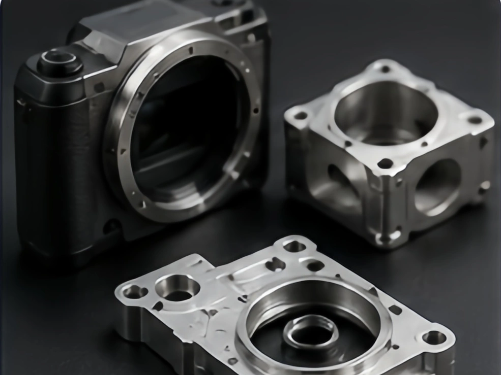 CNC machined camera and sensor parts