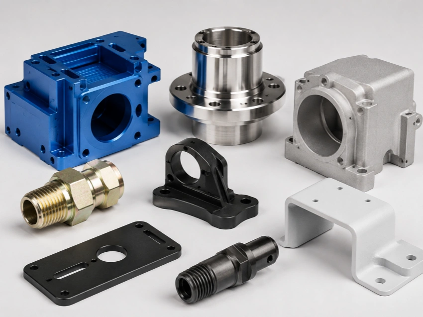 Surface finishing options for CNC machined metal parts