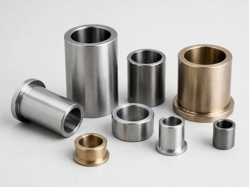CNC turned bushings and sleeves with accurate inner and outer diameters
