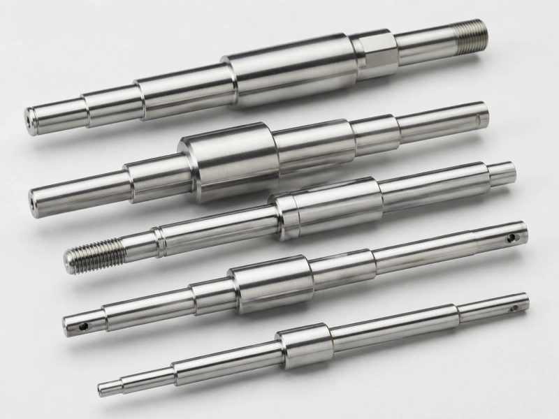Precision CNC turned shafts with tight diameter tolerance and smooth surface finish