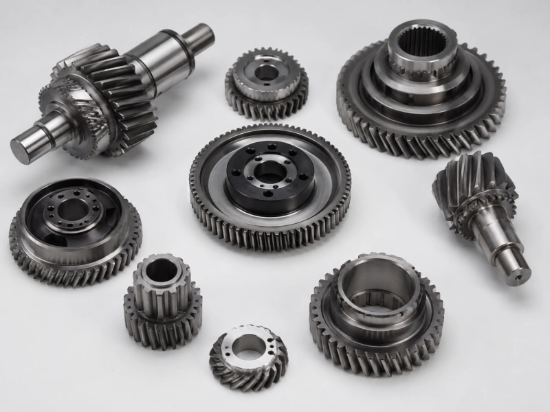 Custom CNC gears for robotics including compact gears pinions and precision transmission components
