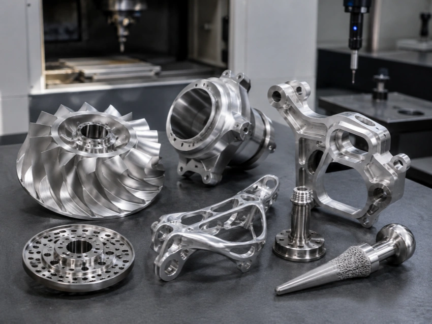 5 axis CNC precision parts