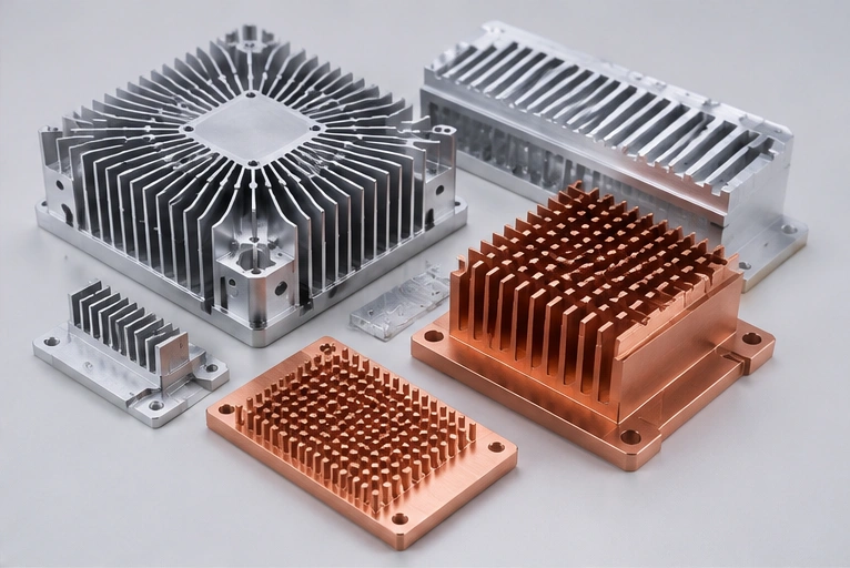 Heat sinks and thermal management components