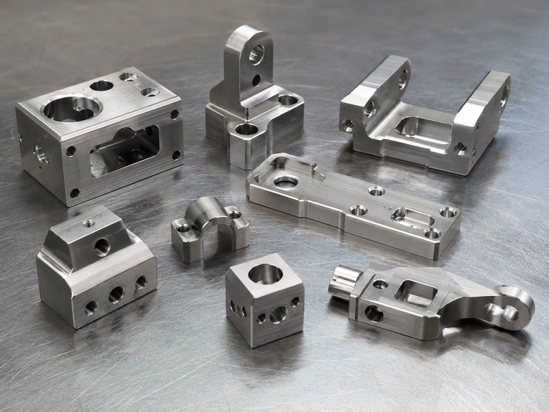 Passivated stainless steel CNC milled parts for corrosion resistance