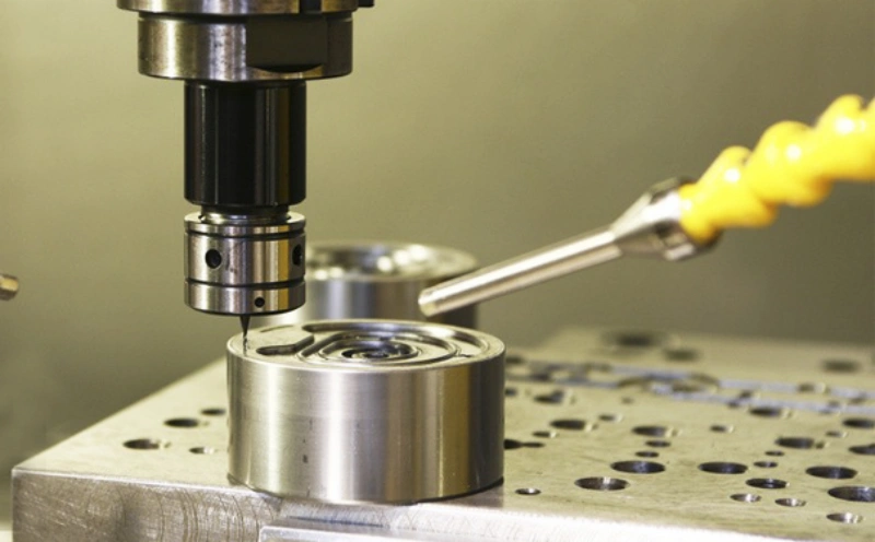 CNC machining medical parts in a precision workshop