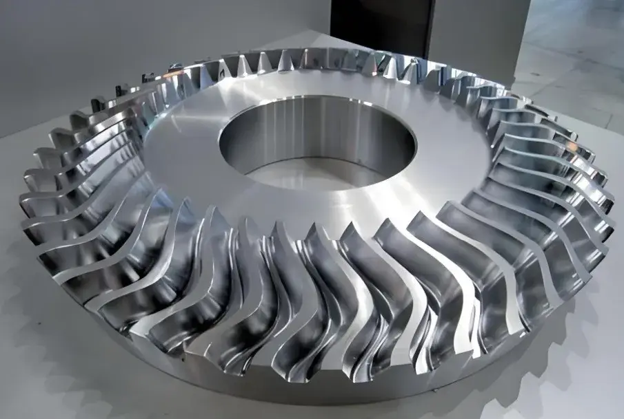 Custom machined gears made from steel brass aluminum and plastic