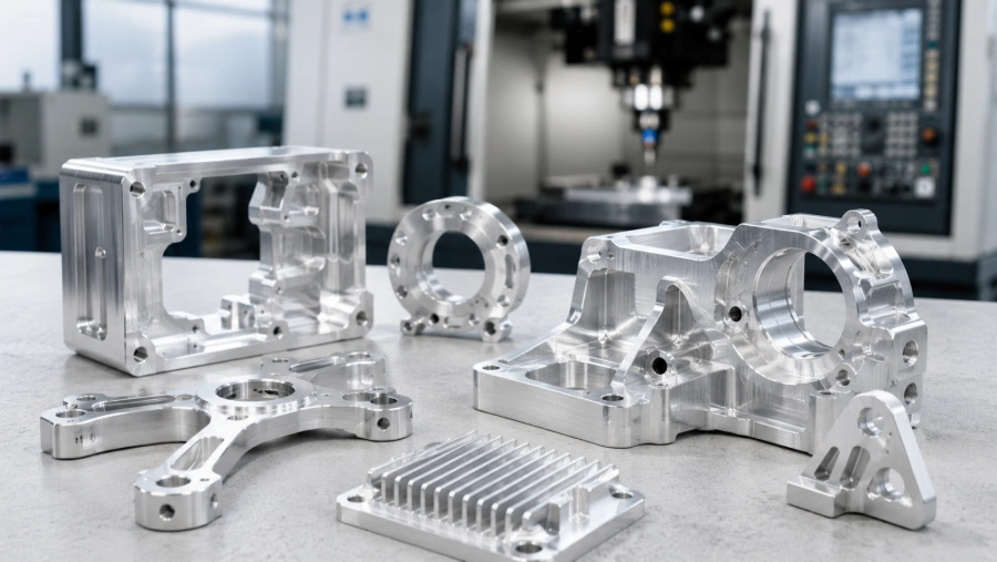 Custom CNC machined aluminum parts