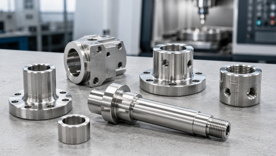 Custom CNC machined stainless steel parts