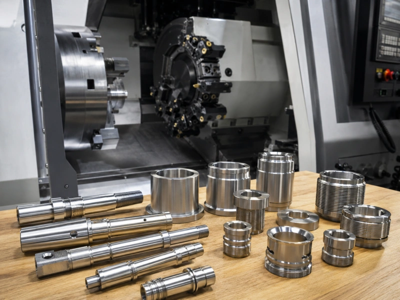 CNC turning services for Germany shafts sleeves and turned parts
