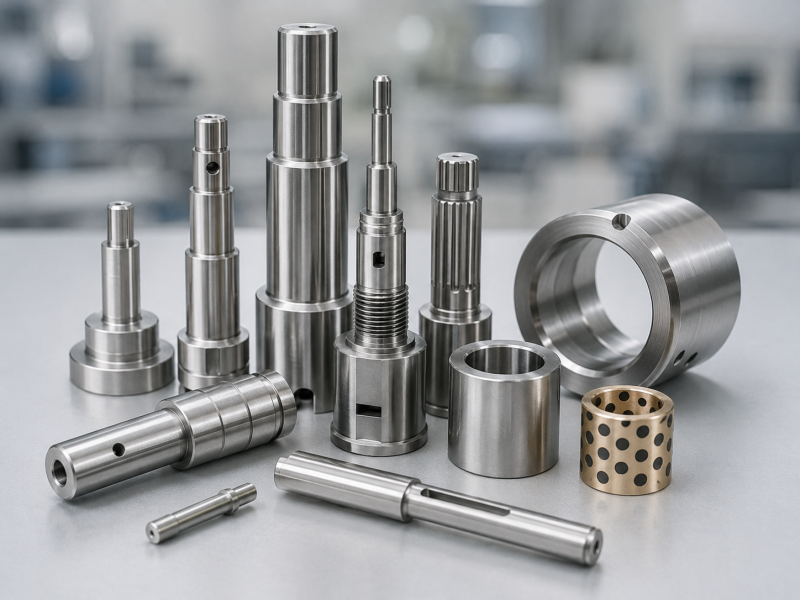 Precision CNC shafts and mechanical automation parts