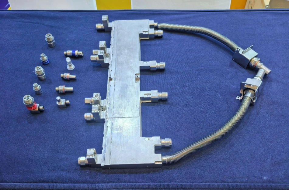CNC inspection and leak testing for liquid cooling plate