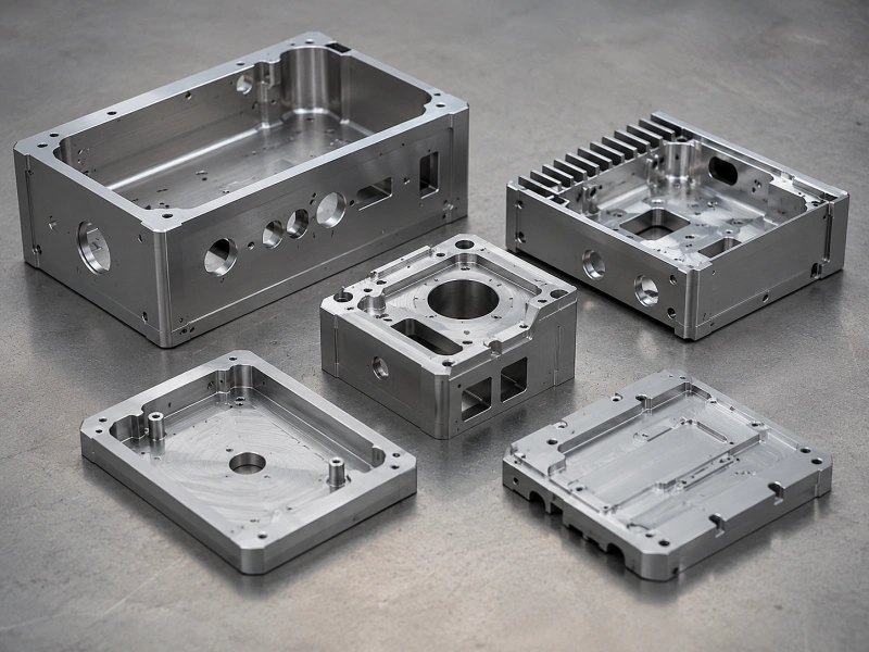 Low-volume CNC machined aluminum housings and custom enclosures