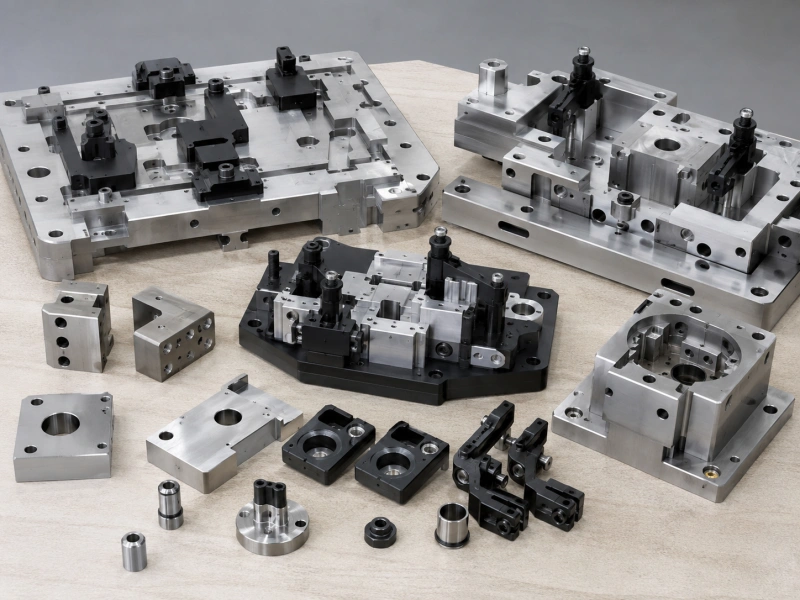 Low-volume CNC machined automation fixture parts and custom tooling components