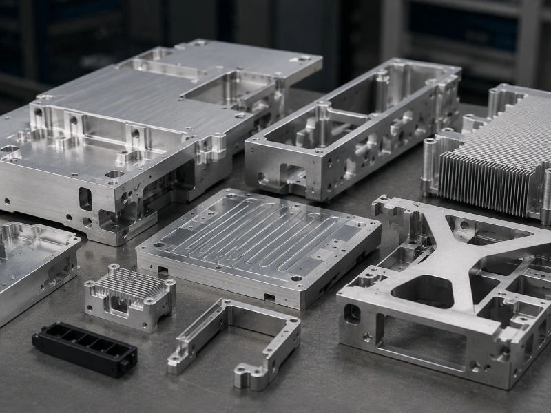 CNC machined parts for high performance computing systems