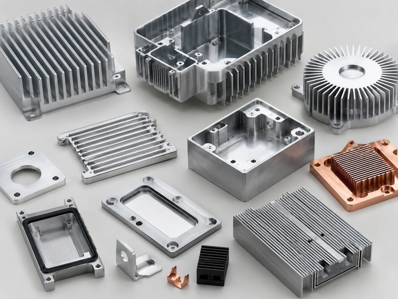 CNC electronic thermal management components