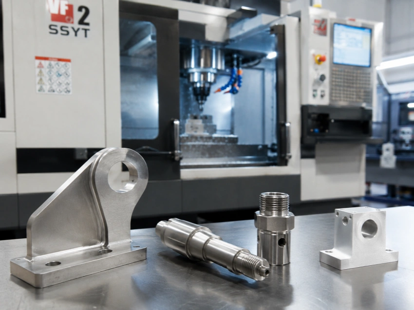 CNC machining marine stainless steel parts process