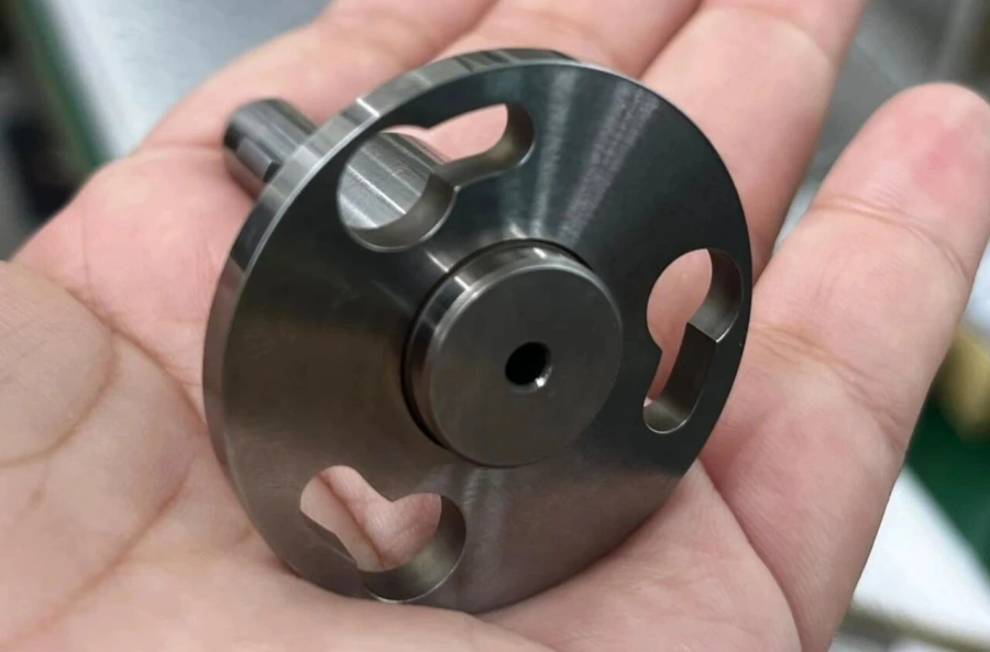 Precision CNC machining of stainless steel or titanium medical components