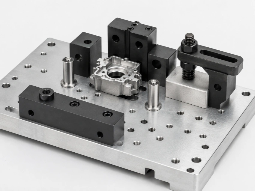 CNC machining automation fixture parts