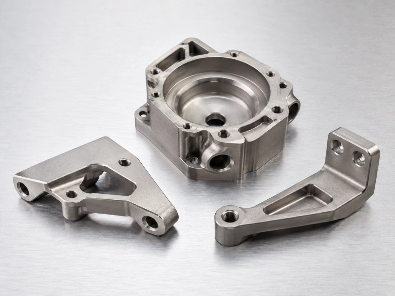Titanium CNC brackets and housings