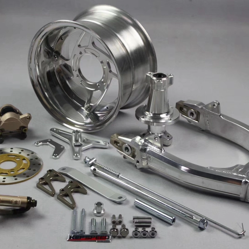 Electroplating finish on CNC machined metal parts